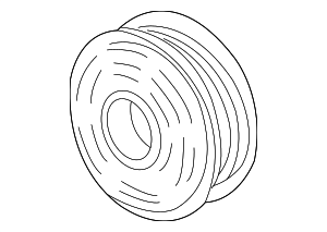 YB3299 - HVAC: Motorcraft A/C Compressor Clutch Pulley for Ford Image