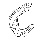 34112284744 - : Splash Shield for BMW: M2, M3, M4 Image