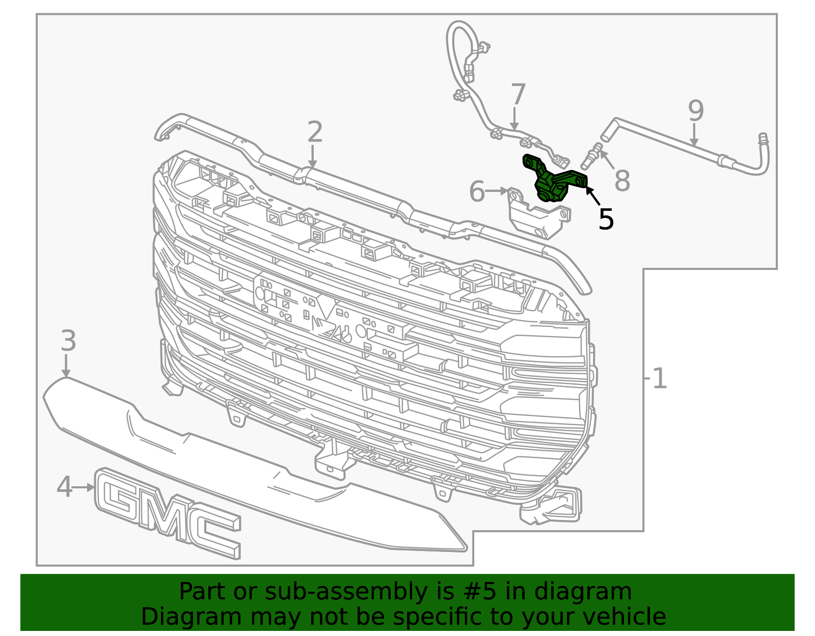 2024-2026 GM Front Camera 85622814 | OEM Parts Online