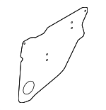 62244SG020 - Body: Water Shield for Subaru: Forester Image