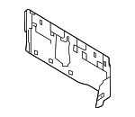 7A2Z7823706A - Body: Insulator for Ford: Explorer Sport Trac Image