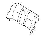 886055M102 - Body: Seat Back Pad for Nissan: Sentra Image