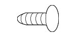1221306201 - Body: Quarter Pillar Trim Screw for Hyundai Image