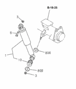 8970228032 - Chassis: BOLT  S/ABS,RR SUSP for Acura Image