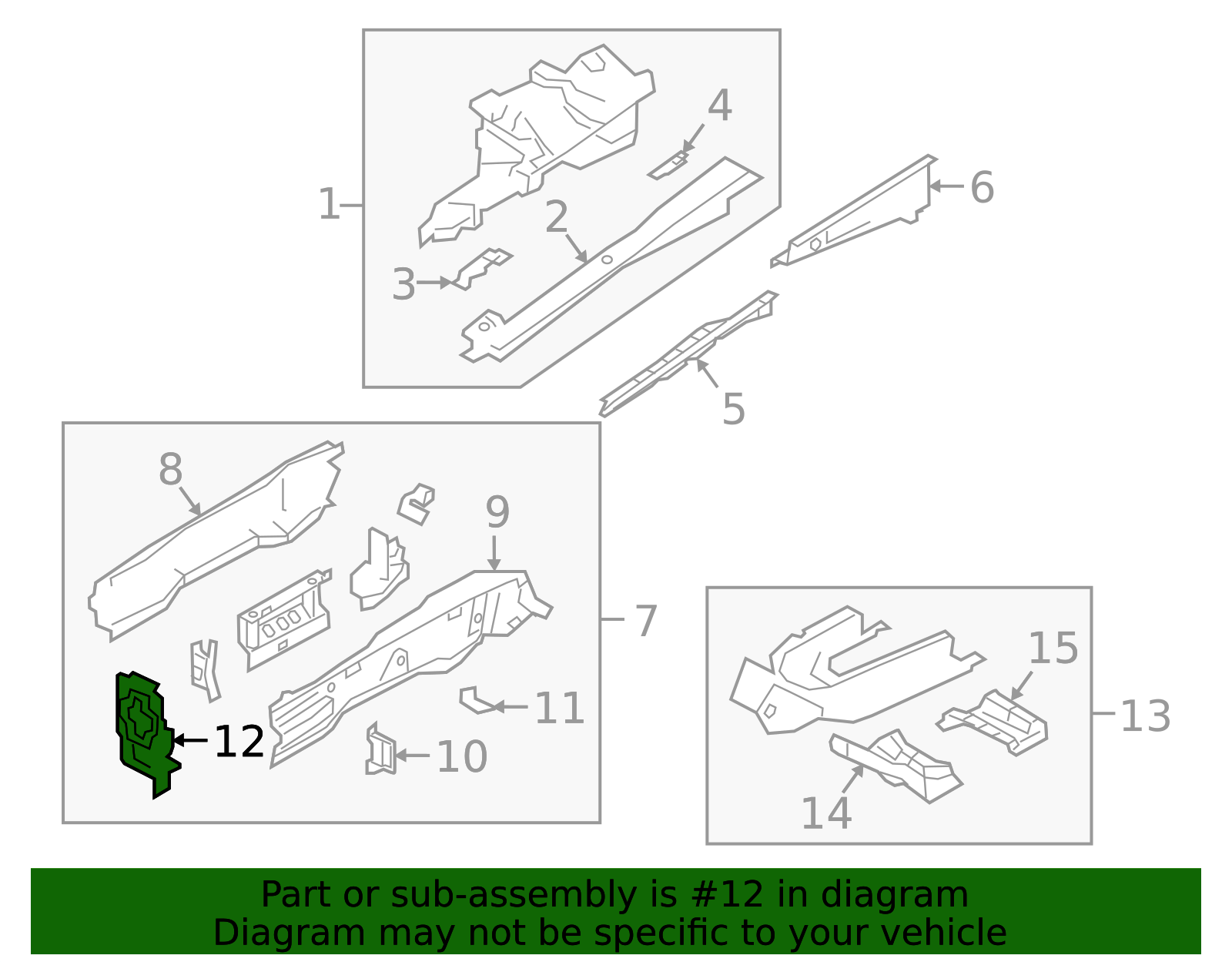 BCJH-53-18X - Frame Rail End - 2019-2025 Mazda 3 | Mazda Swag
