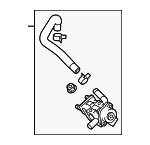2562031070 - : Exhaust Gas Re-Circulation (Egr) Valve for Lexus: RX450h Image