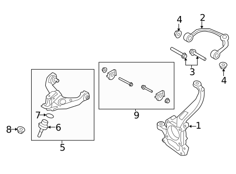 Suspension, Springs & Related Components for 2019 Ford F-150 #1