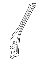 41217347007 - Body: Hinge Pillar Reinforced for BMW: 428i, 428i xDrive, 430i, 430i xDrive, 435i, 435i xDrive, 440i, 440i xDrive, M4 Image