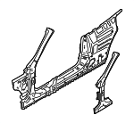 41007347303 - Body: Uniside Assembly for BMW: 428i, 428i xDrive, 430i, 430i xDrive, 435i, 435i xDrive, 440i, 440i xDrive, M4 Image