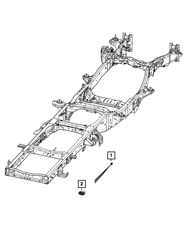 68395315AC - Electrical: Trailer Tow Wiring Kit for Mopar Image