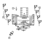 4801474AB - Electrical: Ignition Coil Bracket for Mopar Image