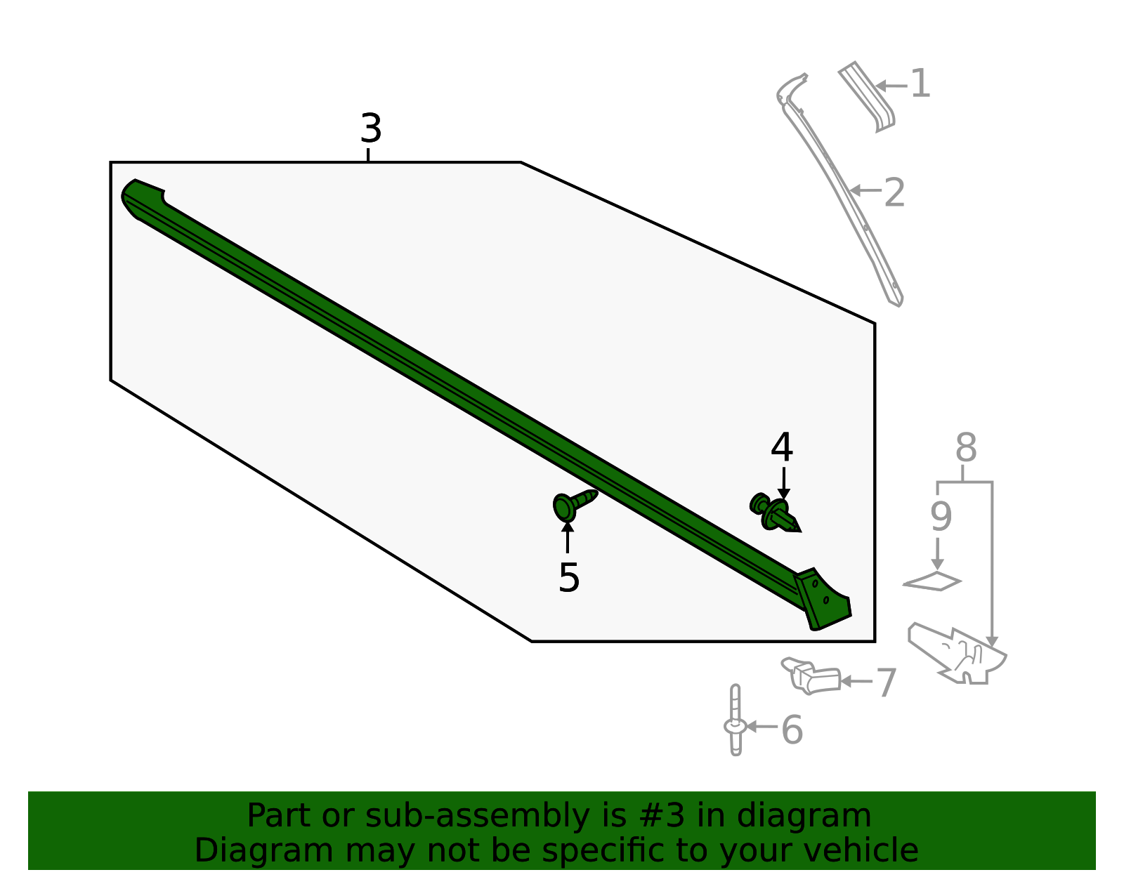 Ab Rocker BR3Z-6310176-AB - Rocker Panel Guard | Dealer Auto Parts