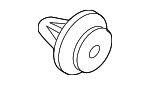 KB8A51W24A - Body: Applique Panel Clip for Mazda Image