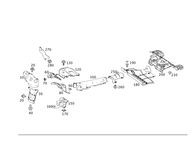 29902603 - Exhaust System: Screw W Washer Assembly for Mercedes-Benz Image image