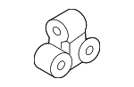 18215TYAA01 - Exhaust: Front Bracket Rubber Mount for Acura Image