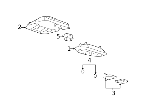 Switches, Solenoids & Actuators for 2007 Lincoln Mark LT #2