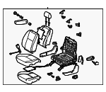 712000C440P0 - : Seat Assembly for Toyota: Tundra Image