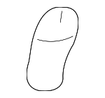 25662952 - Body: Recline Knob for Cadillac: DeVille, Seville Image