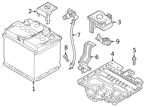 Battery for 2023 Kia Niro EV #1