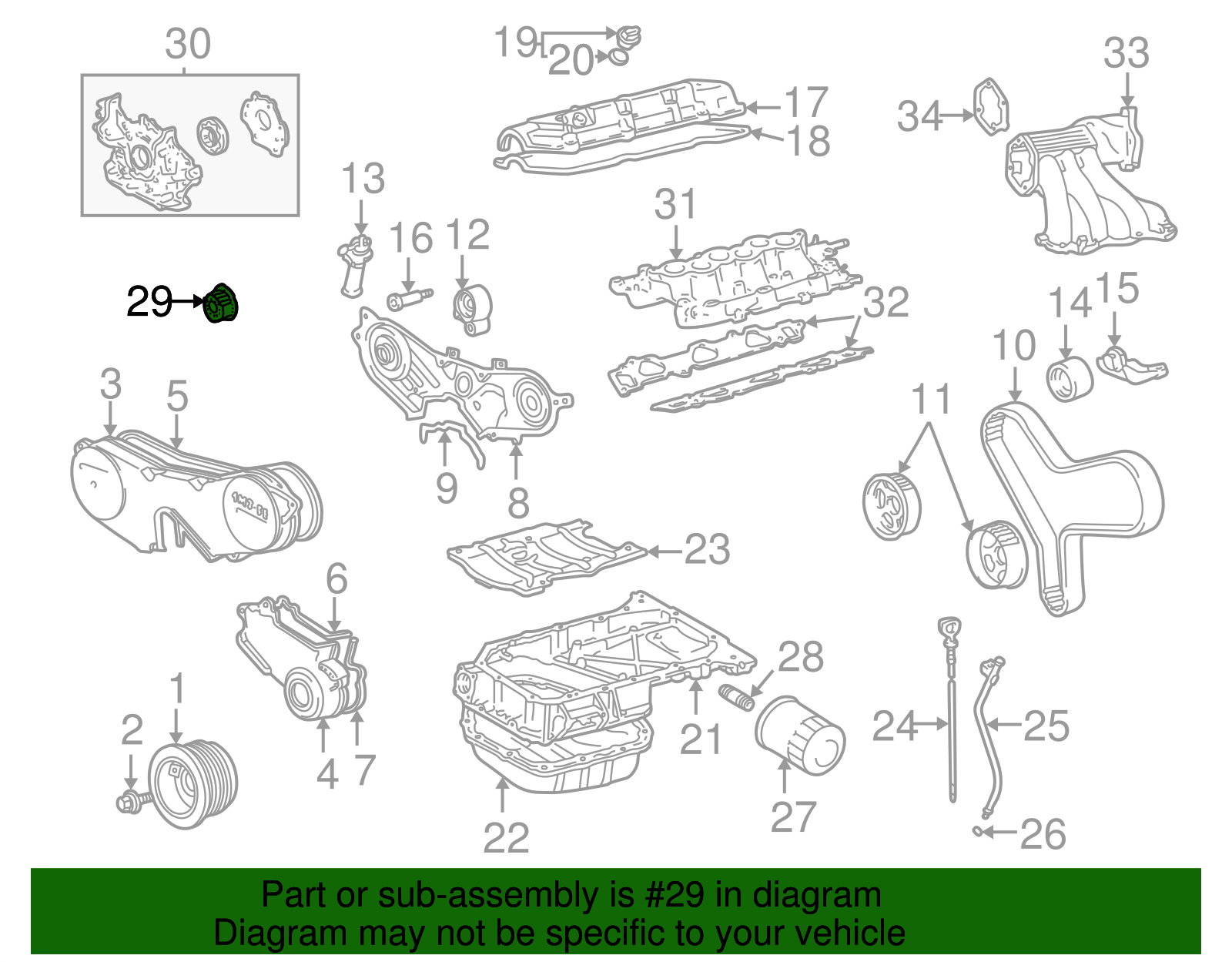 カメポン YDMON 13601-28021 Engine Balance Shaft Set, Compatible with