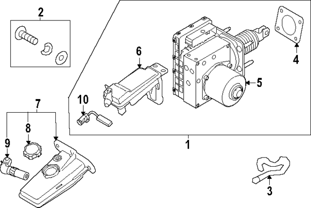 59151DO000 - : Reservoir Hose for Kia Image