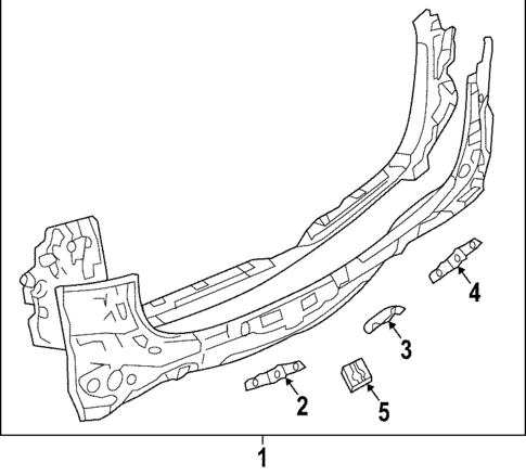 Rear Body for 2025 Mazda CX-50 #0