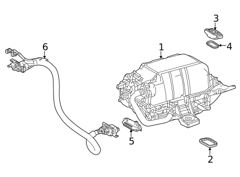 Electrical Components for 2019 Toyota Mirai #1