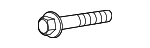 30746586 - Body: Mount Plate Screw for Volvo Image