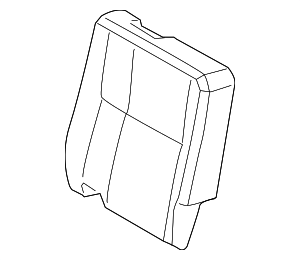 19179104 - Body: Seat Back Cover for GM Image