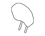 89043341 - Body: Headrest Pad for GM Image