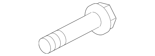 Suspension Shock Absorber Bolt - Porsche (N-105-008-02)