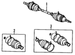 4342020490 - Suspension: Axle Assembly for Toyota: Celica Image