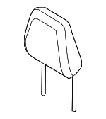 PJ6Z58611A08BA - Body: Headrest for Ford: Escape Image
