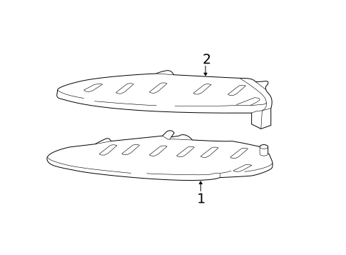 Daytime Running Lamp Components for 2017 Porsche Macan #0