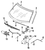 8943777112 - : Wiper Blade Refill for Isuzu Image