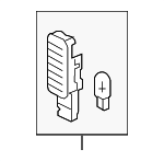 8P3919177 - Electrical: Courtesy Light for Audi Image