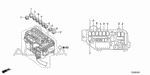 39794SDAA02 - Electrical/Exhaust/Heater/Fuel: RELAY ASSY., POWER (MICRO ISO)(DENSO) for Acura Image