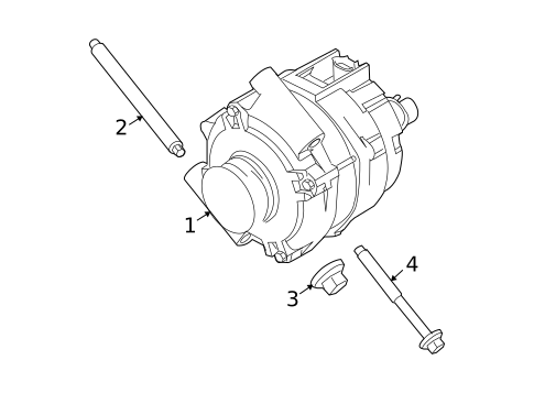 Alternator/Generator & Related Components for 2012 Ford Escape #0