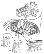 4860953AA - Body Sheet Metal Except Doors: Drain Plug for Mopar Image