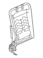 64110SJ041 - Body: Seat Back Frame for Subaru: Forester Image