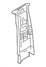 LR064708 - Body: Upper Center Pillar Trim for Land-Rover Image