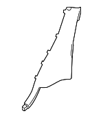 LR025506 - : Lock Pillar Trim for Land-Rover Image