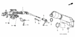 934030802008 - Chassis: BOLT-WASHER (8X20) for Acura Image
