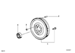 21212229190 - Engine: Twin Mass Flywheel for BMW Image