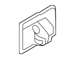 877563R000 - Body: Door Molding Clip for Hyundai Image