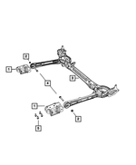 4721336AC - : Rear Axle Assembly for Chrysler: Town &amp; Country | Dodge: Grand Caravan Image