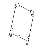 3CN881989 - Body: Seat Back Panel for Volkswagen: ID.4, Taos, Tiguan Image