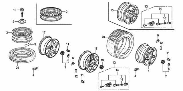 Wheel Disk for 2005 Acura TL #0