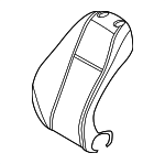 2069100902 - Body: Seat Back Cover for Mercedes-Benz Image