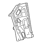68134300AB - Body: Inner Hinge Pillar for Mopar Image